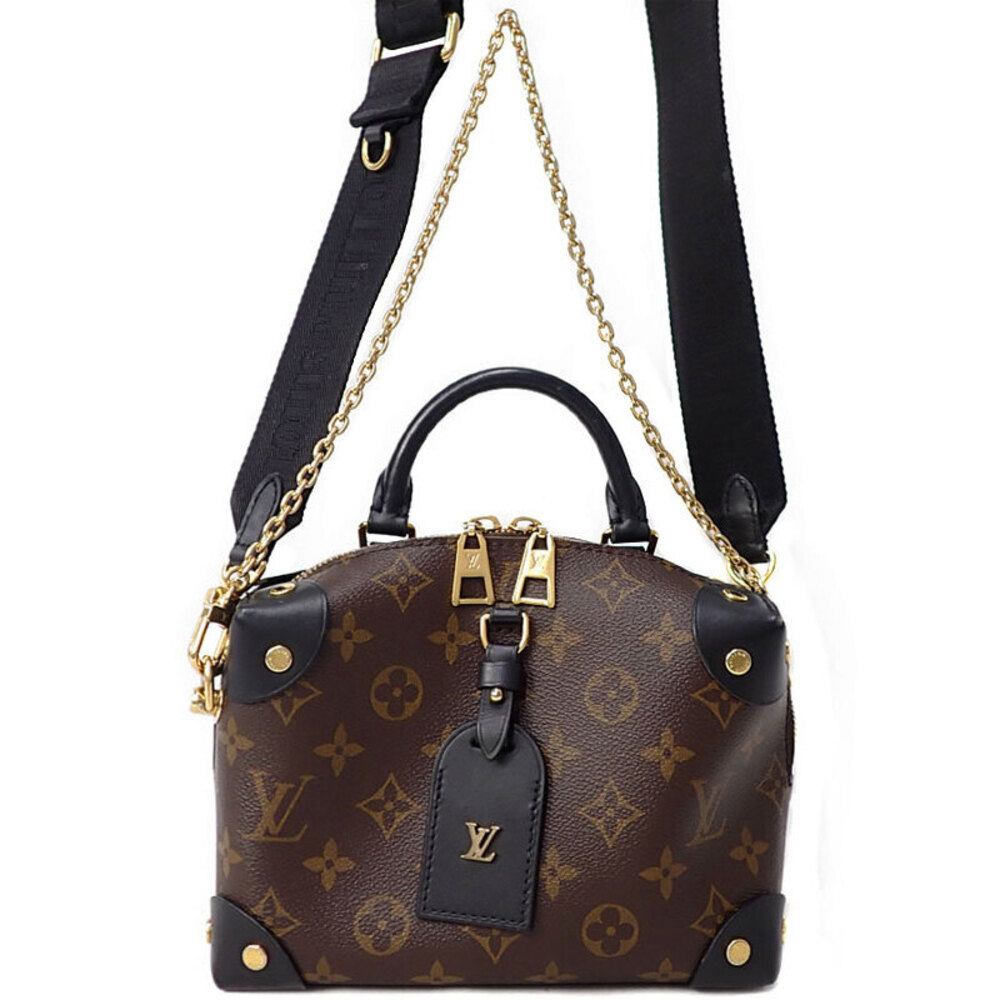 Louis Vuitton Monogram Leather Brown Malle Souple Bag